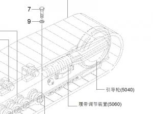 81N6-13010BG 引導(dǎo)輪總成  韓國(guó)現(xiàn)代原廠